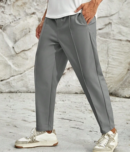 DRIL COSTURA FRONTAL GRIS