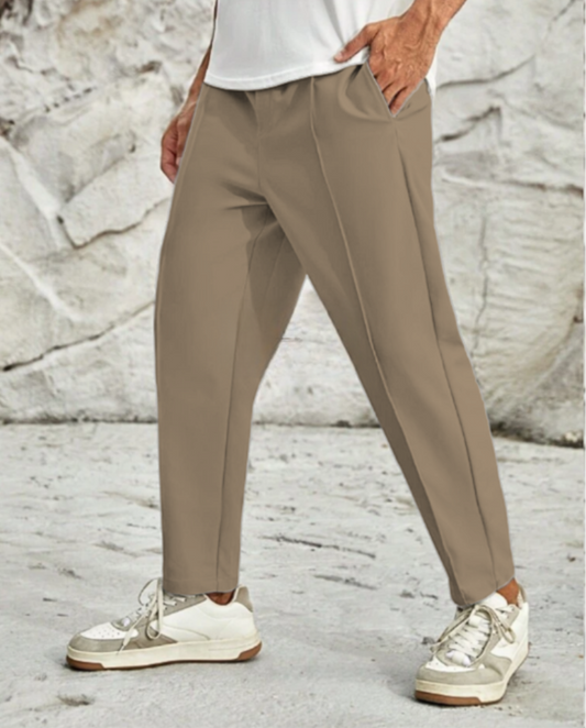 DRIL COSTURA FRONTAL CAQUI